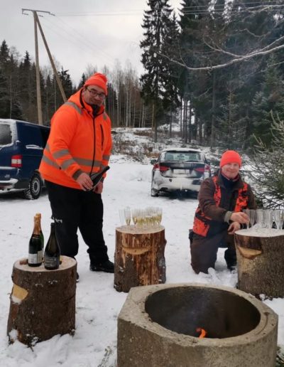 Itä-Pohjan Erämiehet Julhajahti 25v
